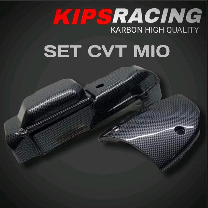 TERMURAH CVT MIO CARBON MIO SMILE MIO SPORTY / cvt Mio carbon cover cvt Mio sporty Mio smile carbon