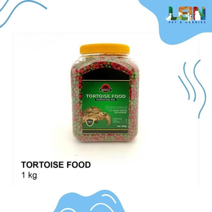 Jurassic Tortoise Food 1Kg Makanan Torto Hermani Pelet Kura Kura