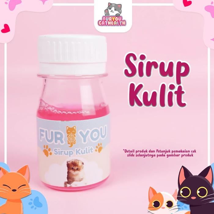 Cppetindo - Sirup Kulit Untuk Kucing