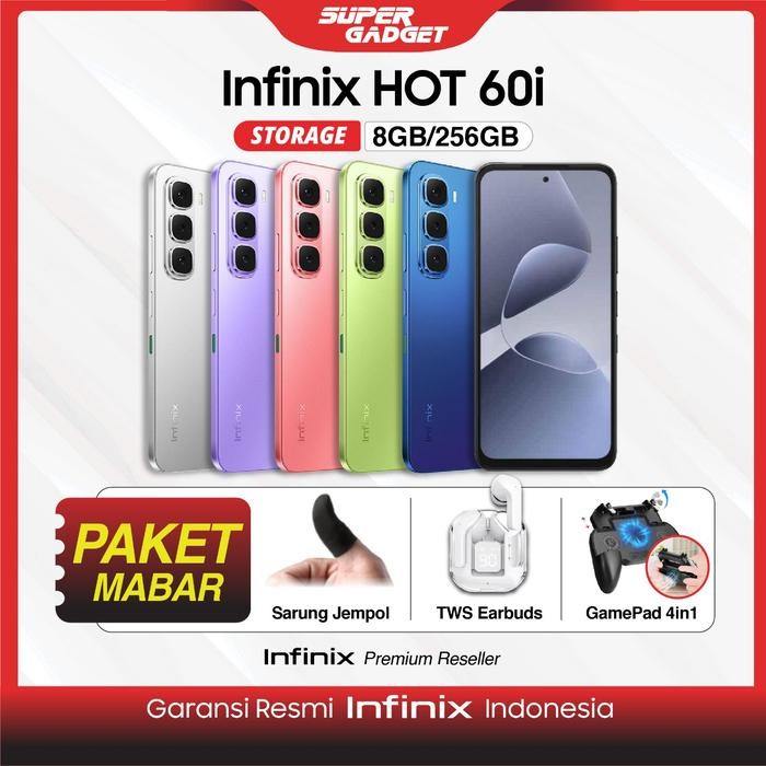 HVHP  Infinix Hot 60I 8/256 Gb 8Gb 256Gb Hp Nfc Smartphone Android