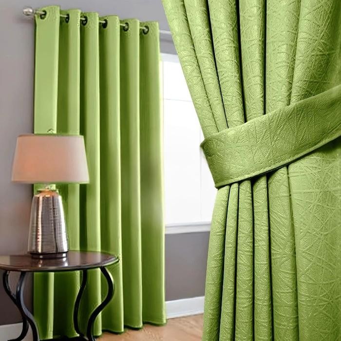 Gorden Blaout Gorden Jendela Pintu Ukuran 140x150 140x180 140x200 Polos Berserat Tebal Tidak