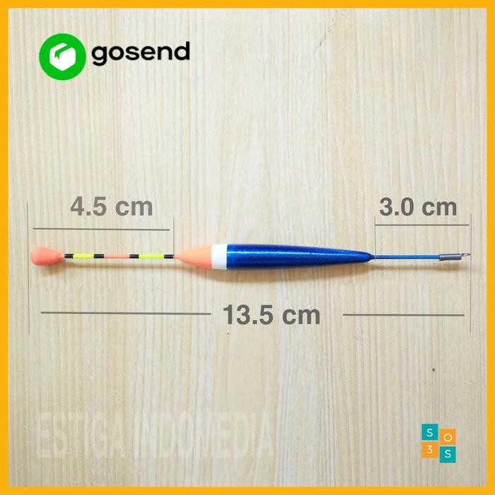 10 Pcs Pelampung Pancing Anti Badai Import Berkualitas