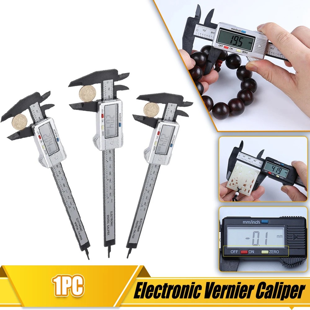 Digital Caliper Electronic Vernier Caliper 150mm Micrometer Digital Ruler Measuring Tool Digital Ver