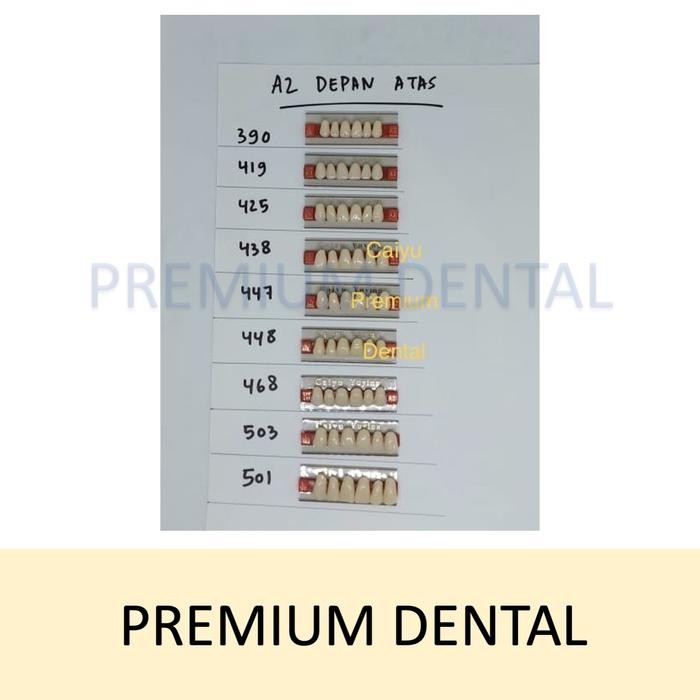 New gigi palsu caiyu A2 depan atas