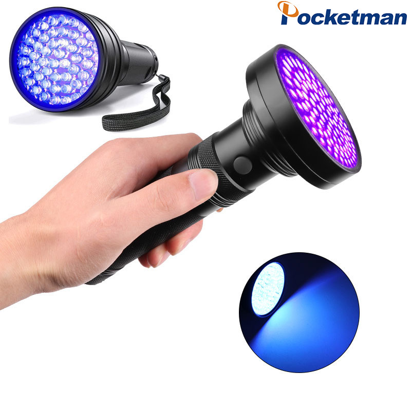 High Quality UV Flashlight Powerful Black Light UV Light 395-400nm Torch Pet Urine Stains Light Lamp
