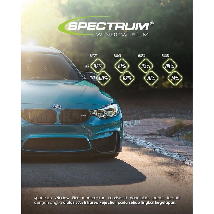 Ready Kaca film SPECTRUM depan saja