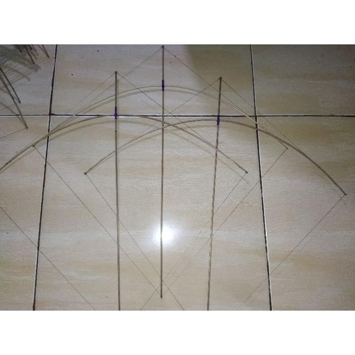 arku layangan sukhoi super full petung doble lilit