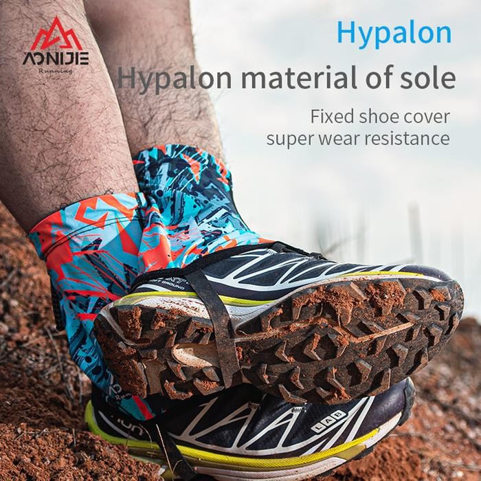 Aonijie Gaiter E4417 - Pelindung Kaki Sepatu - Trail Running - GREEN