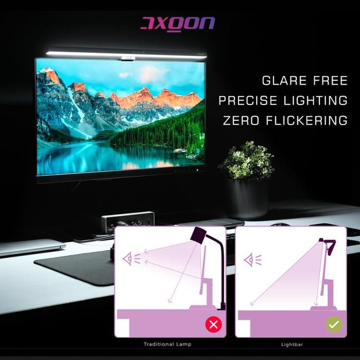 MURAH Axgon ARML-1 Monitor Light Bar - Putih
