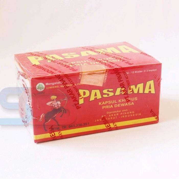 PASAMA KAPSUL KHUSUS PRIA DEWASA DAPAT MEMELIHARA STAMINA