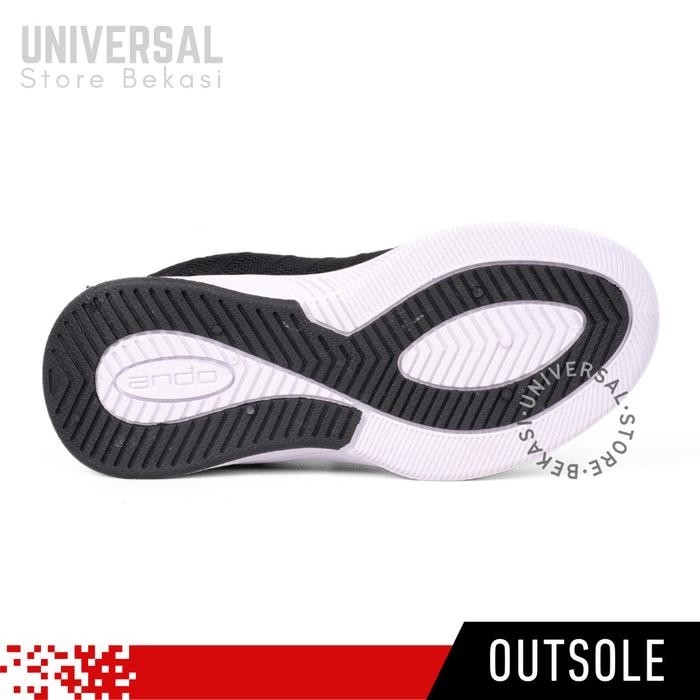 Promo Sepatu Sekolah Anak Perempuan Balita Paud Tk Sd Kelas 1 Ando Saga Hitam Putih Size 29-32 Empuk