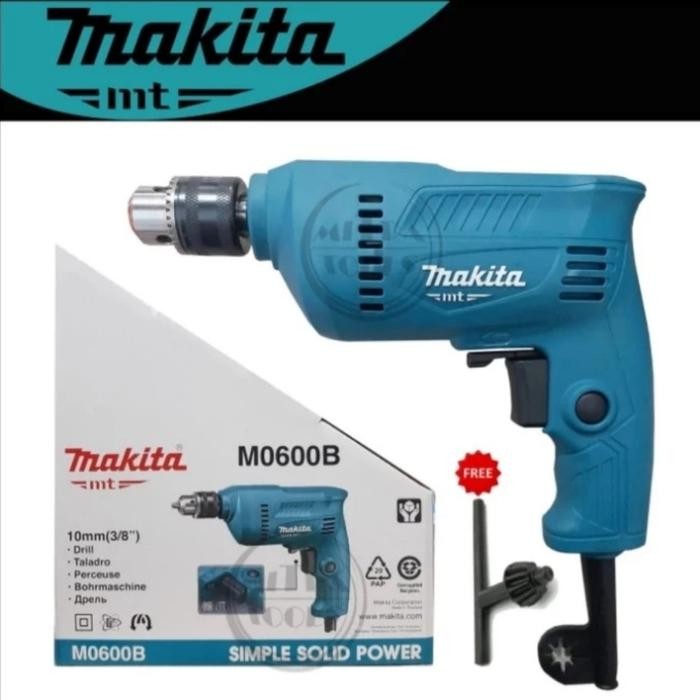 Mesin Bor Listrik 10Mm Bolak Balik Maktec Mt 60