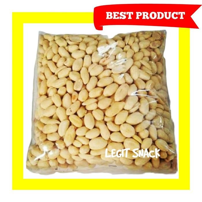 JAJANAJA- Kacang Tanah Kupas 500 Gr / Kacang Tanah Mentah Super Jumbo Besar