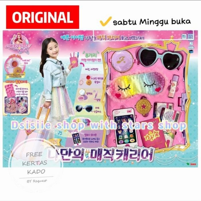 Secret Jouju Magic Suitcase Original / Mainan Makeup Koper