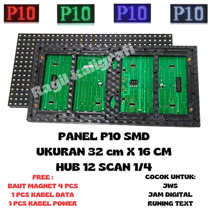 jbh3- Panel P10 Merah Smd - Panel P10 Merah Jws- Panel P10 Runing Teks Smd