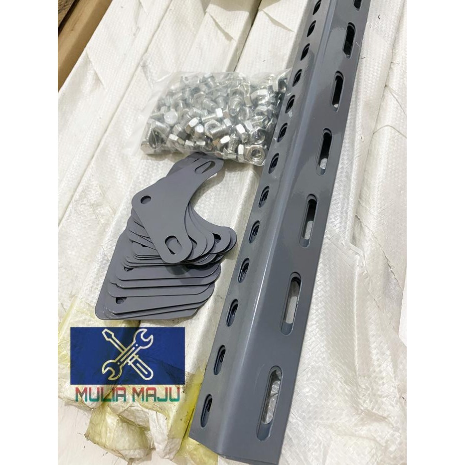 fkqp- Siku Lubang Besi (Harga Pabrik) 1,2Mm Panjang 3 Meter