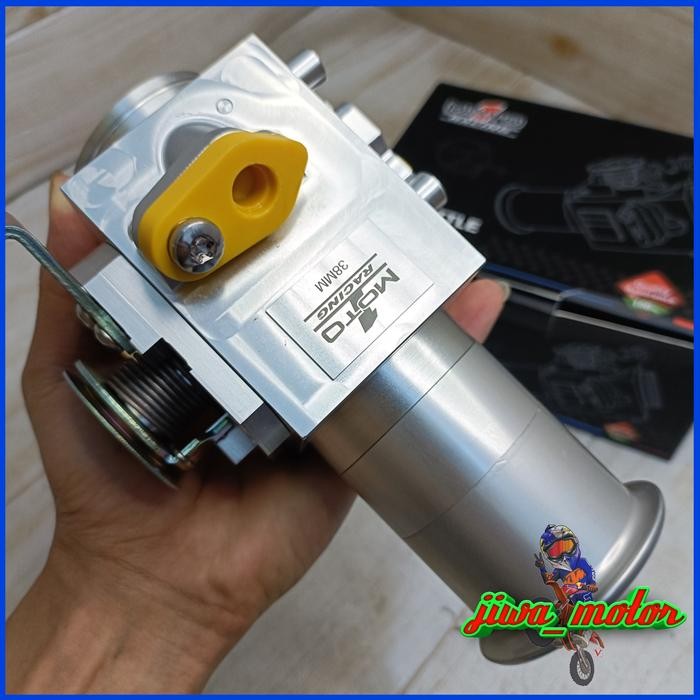 TB throttle body barrel MX king moto 1 racing ukuran 30 32 34 36 38 40 42 44 46