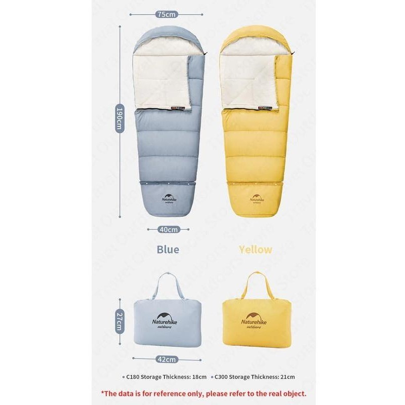 SLEEPING BAG ANAK NATUREHIKE NH21MSD01 KANTONG TIDUR SELIMUT CAMPING