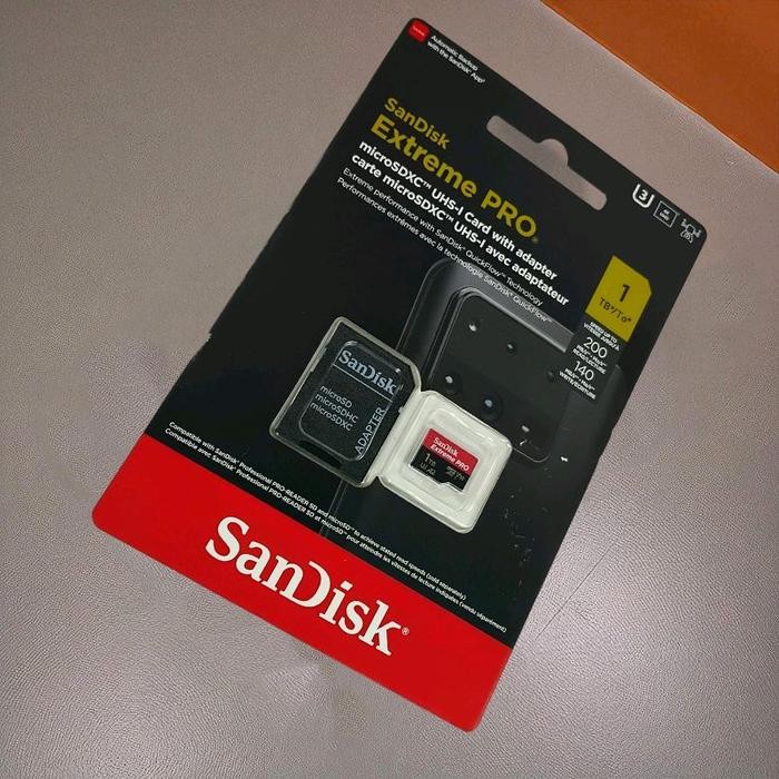 focx- Micro Sd 1Tb Sandisk Extreme Pro 200 Mb/S Original 1 Tb Microsd Ori Mini Camera Class