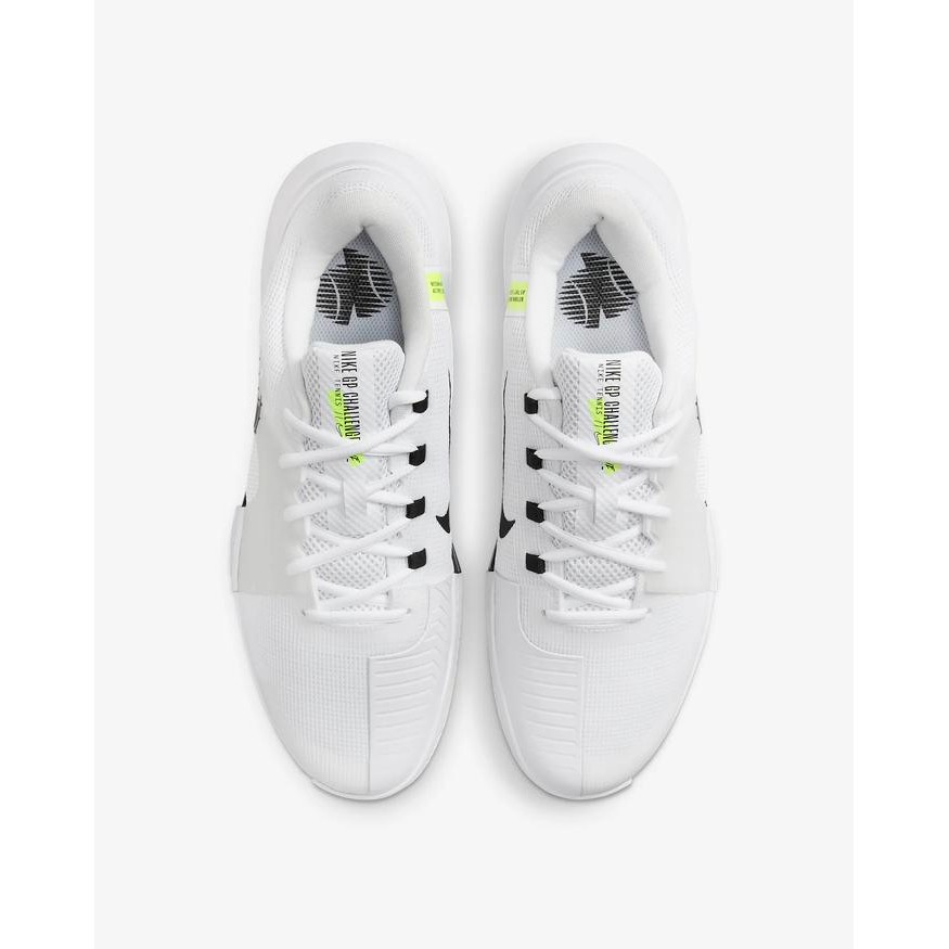 Sepatu Tennis Pria Nike Zoom Gp Challenge 1 White Black Shoes Tenis