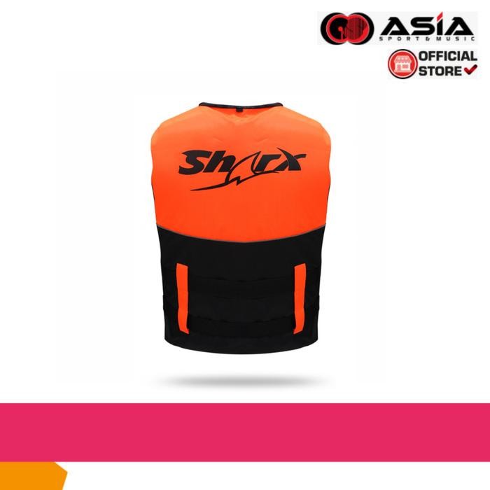 TERPERCAYA Vest Rompi Renang Sharx Rompi Renang Pelampung Jaket Vest + Peluit Lv-065