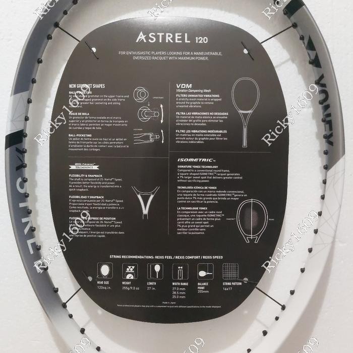 RAKET TENIS YONEX ASTREL 100 (GRAYLISH GREEN) - YONEX ASTREL 105 (GRAYLISH BLUE) - YONEX ASTREL 120