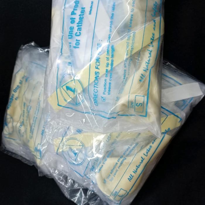 BisaInstan- Condom Catheter One Untuk Pria S/M/L Kondom Kateter