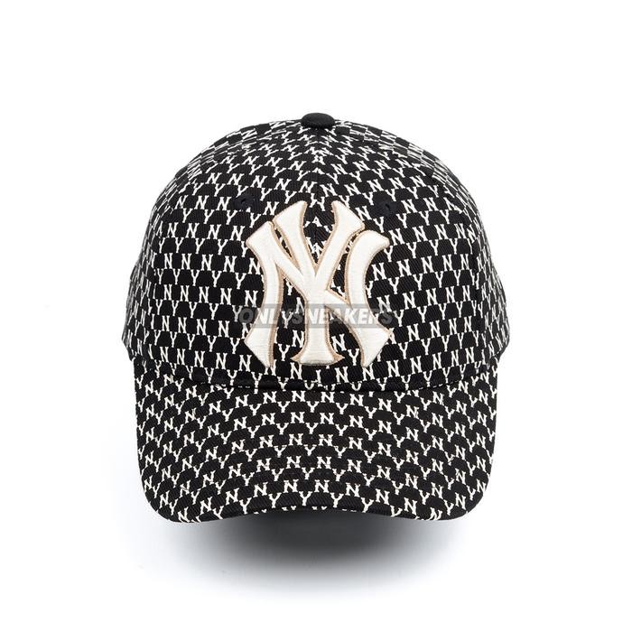 MLB CLASSIC MONOGRAM SLIDER CAP NEW YORK YANKEES BLACK