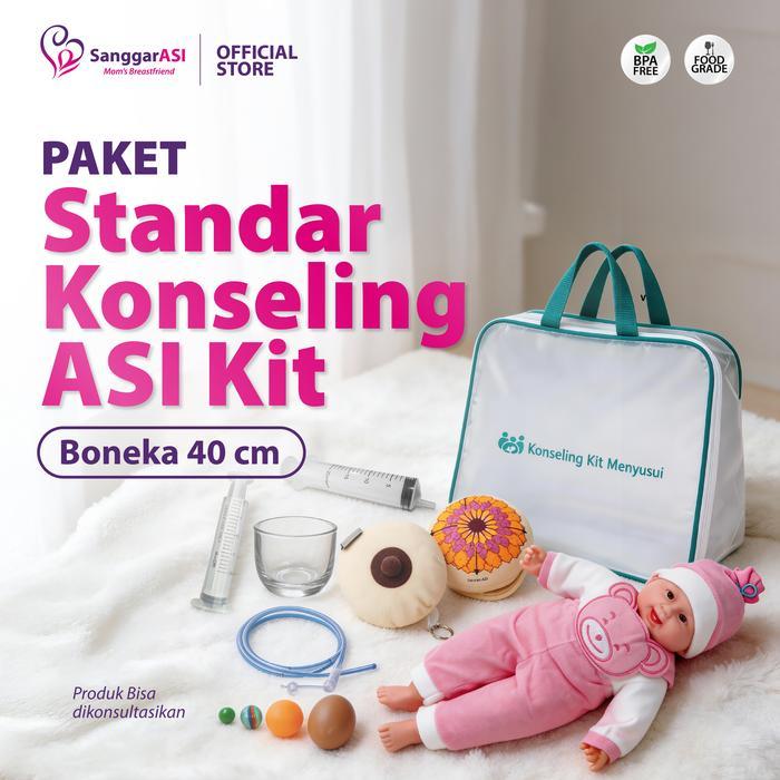 [Sanggar ASI] PAKET KONSELING KIT MENYUSUI 40 CM/ PAKET KONSELING ASI KIT 40 CM /ALAT PERAGA EDUKASI