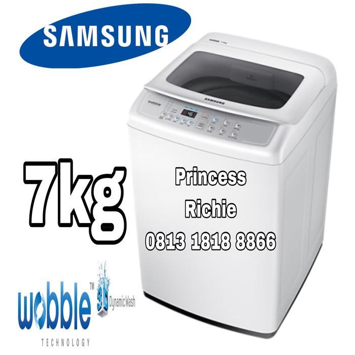 Samsung mesin cuci wobble 7kg WA 70H4200