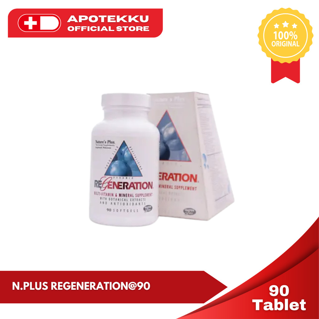 Nature's Plus Regeneration Multivitamin Anti Aging (90 Tablet)
