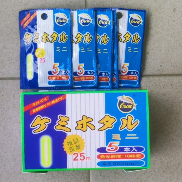 Fospor Orca 1 Box 50 Pack Isi 5 Starlite Orca Starlite Pancing Berkualitas Tinggi