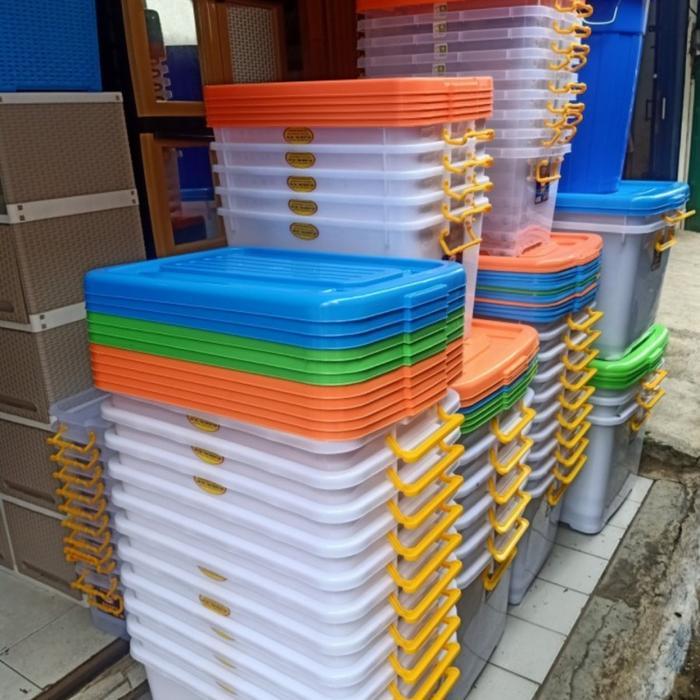 CARGO CONTAINER BOX PLASTIK SHINPO CONTAINER BOX RODA