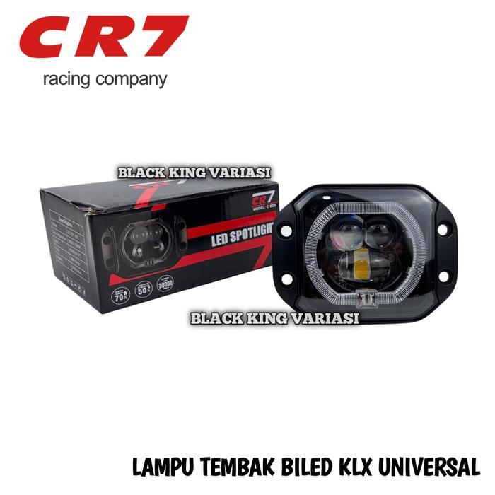 PROMOOO Lampu Biled KLX CRF WR155 Lampu Tembak Biled CRF Full Alumunium Waterproof Lampu Depan LED