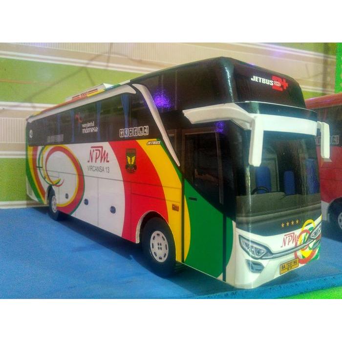 Miniatur bus bis NPM Sumatra