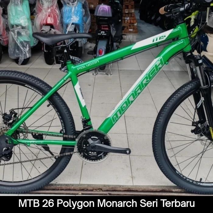 mtb 26 polygon monarch 5 polygon sepeda gunung 2021 new