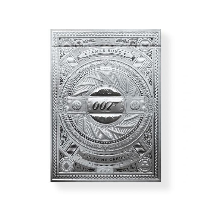 Kartu Remi Import James Bond 007 Silver Edition by Theory11 (Playing Cards)