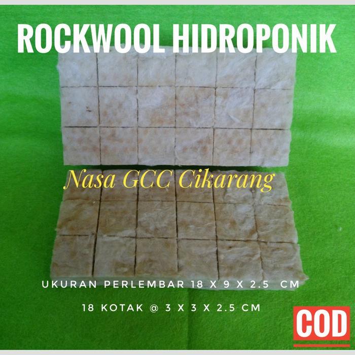 TERLENGKAP ROCKWOOL MEDIA MEDIA SEMAI HIDROPONIK
