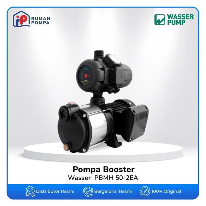 Pompa Booster Wasser Pbmh 50 -2 Dorong Wasser Pbmh 50-2Ea Terbaru 