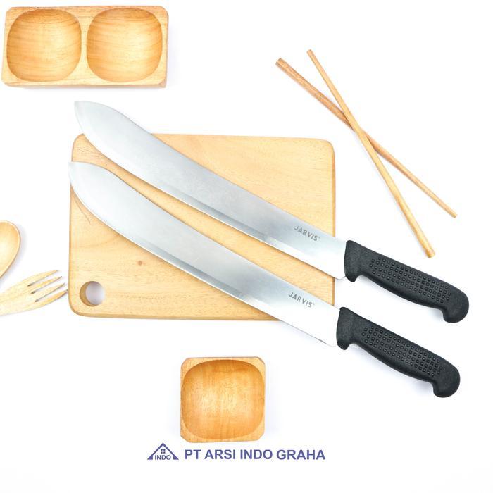 1401063 JARVIS 30 CM SLAUGTHER AND BUTCHER KNIFE NON-SLIP HANDLE Peralatan Pisau