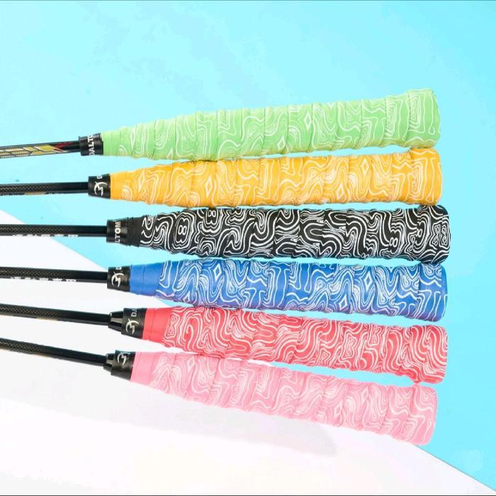 Grip Raket Badmintin Grip Joran Grip Raket Padel Grip Raket Tenis Motif Water