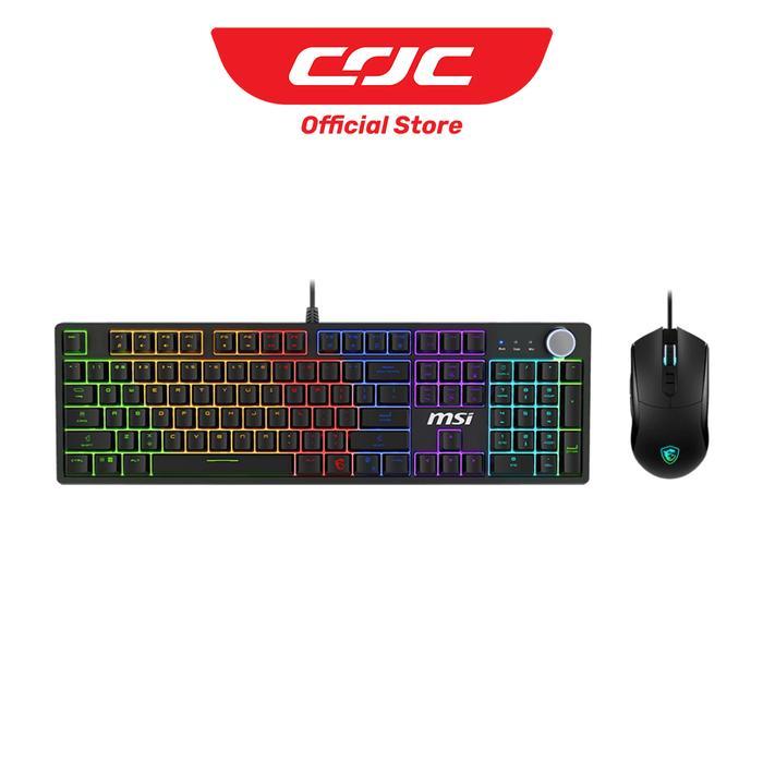 Msi Forge Gk320 Combo Mouse & Keyboard Pasti Promo