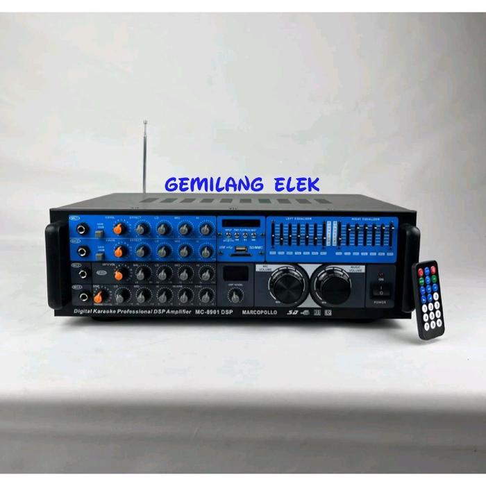 Amplifier Karaoke MARCOPOLO MC 8901 DSP BLUETOOTH