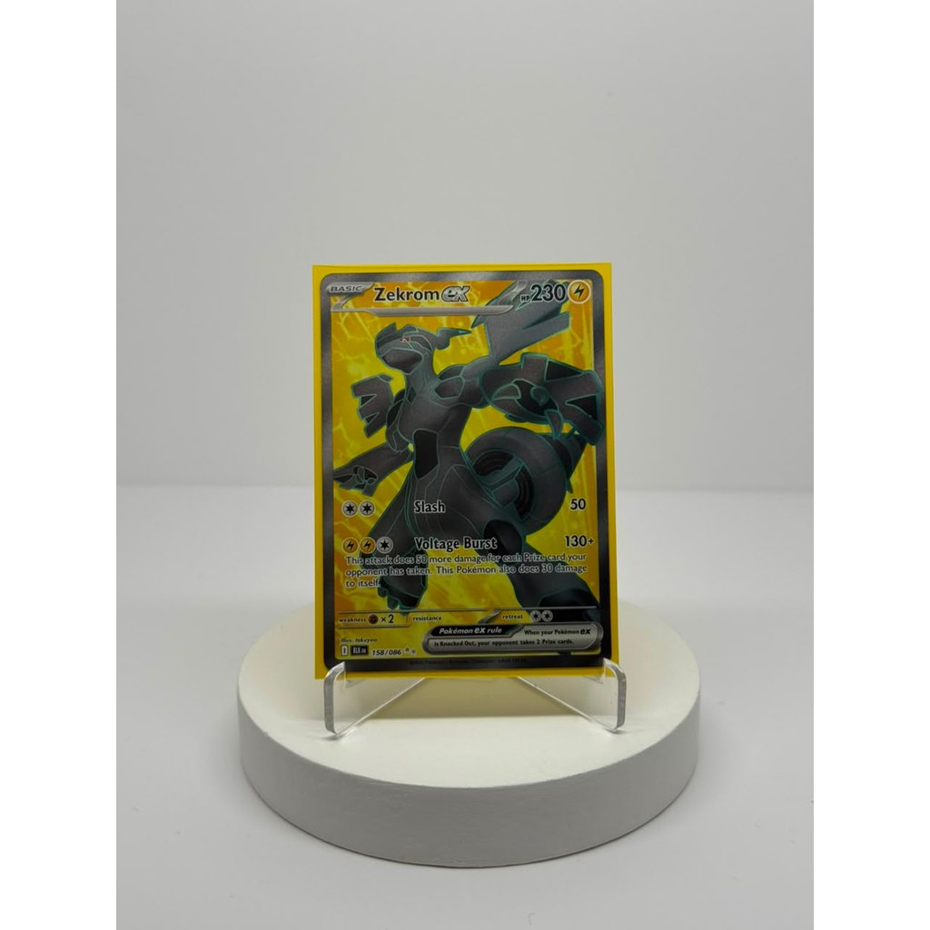 Kartu Pokemon TCG Zekrom ex Super Rare SR Inggris English sv11b Black Bolt 158 086