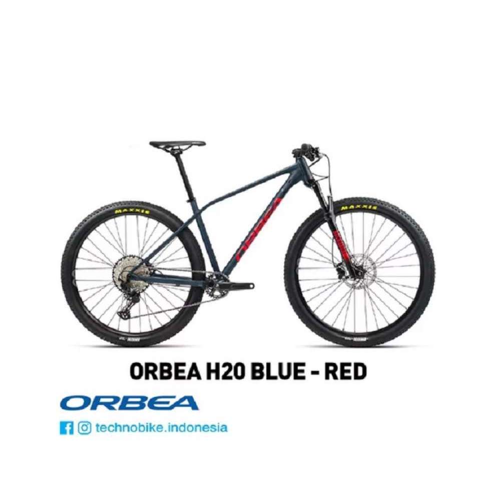 FULLBIKE MTB ORBEA ALMA H20 DEORE SLX 12SP BLUE RED