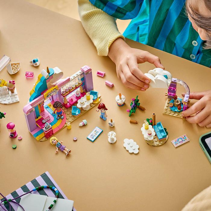 Go Project Lego Friends Unicorn Dream Cafe Set 475 Pcs 42684 - Mix Kids Toy Block Bricks Set Mainan