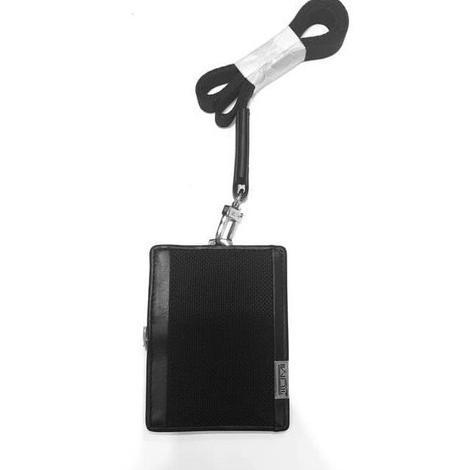 Terlaris TUMI Alpha ID Lanyard - Black Chrome Best Seller Terbaru