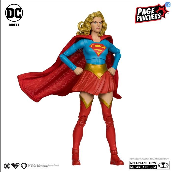 Siap Kirim Supergirl (Supergirl: Woman of Tomorrow) 7in Fure McFarlane Toys Orinal (VERSI TIDAK ADA