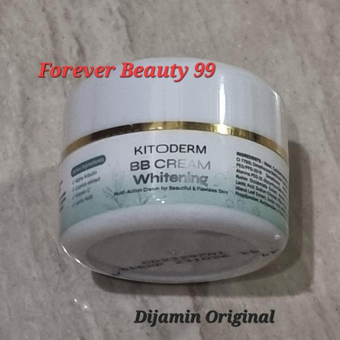 New Kitoderm BB cream whitening - Pemutih krim alas bedak