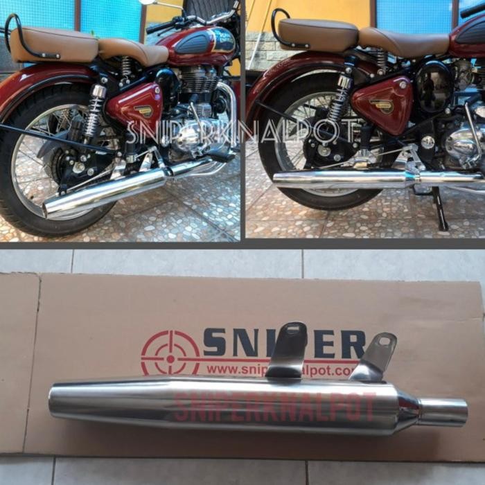 Knalpot Yamaha Sr 400 Bonus Slip On